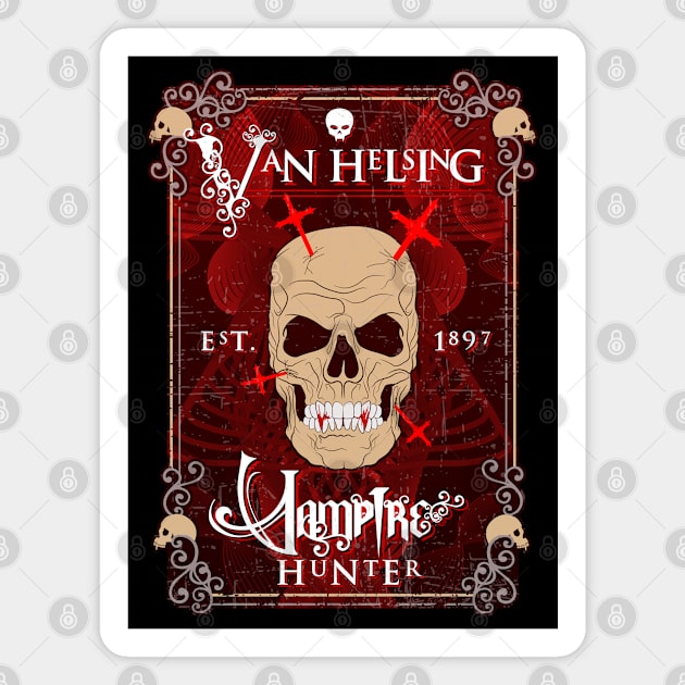 Van Helsing Vampire Hunter Magnet by HEJK81